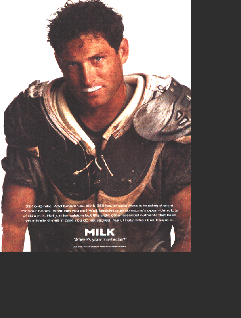 Steve's famous WhyMilk? ad